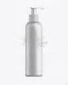 Download White Plastic Cosmetic Bottle with Batcher - 200 ml